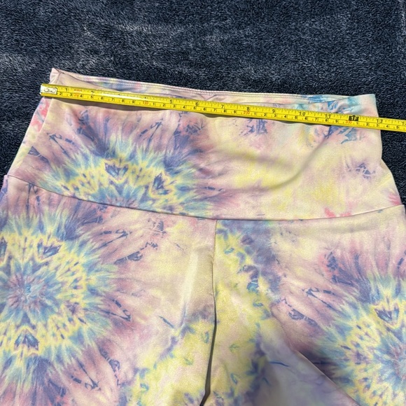 Free People tie dye biker shorts size M/L (Rare) - Picture 7 of 8